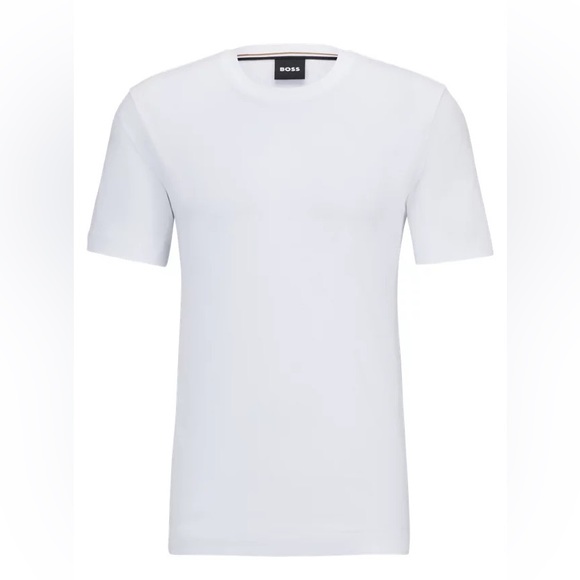 HUGO BOSS MENS WHITE T SHIRT SIZE MEDIUM - Picture 3 of 4